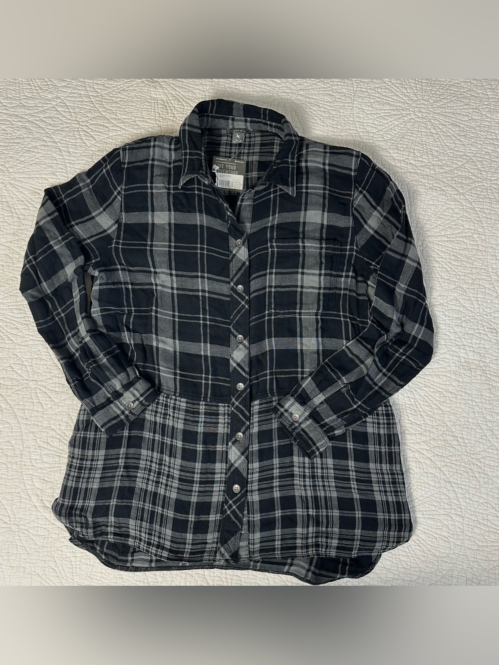 Eddie Bauer Lightweight Flannel Shacket Shirt Women’s Large